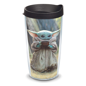 Star Wars Mandalorian Grogu Baby Yoda Sipping Tumbler